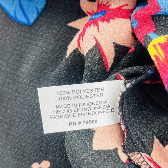 Violet + Claire Womens Size Medium Pullover Short Sleeves Floral Colorful - Picture 6 of 6